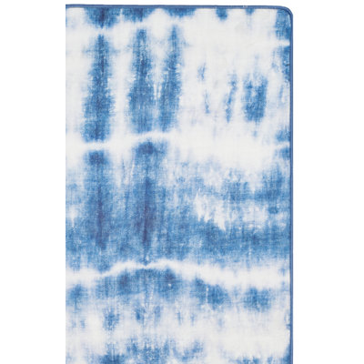 Tapis ivoire / bleu Brandt