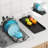Sink Dish Drying Rack，Expandable Small Dish Rack Over Sink With Silicone Drying Tray