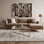 Art mural sur toile noir "Thanksgiving"