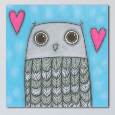 «Owl», reproduction sur toile tendue