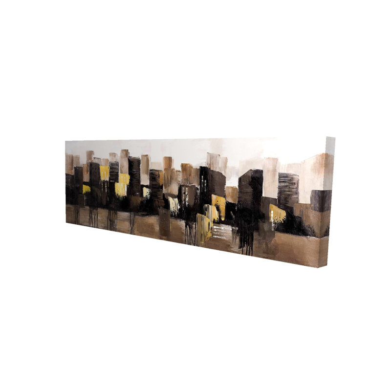 «Earthy Tones», paysage urbain abstrait