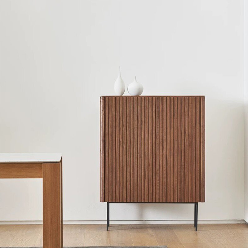 Armoire d'entrée italienne minimaliste, Brown