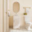 Meuble-lavabo 18 po avec comptoir en céramique