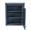 Armoire de rangement murale 24 po x 27 po avec miroir, tablettes réglables pour une organisation efficace et un gain de place-1383691712