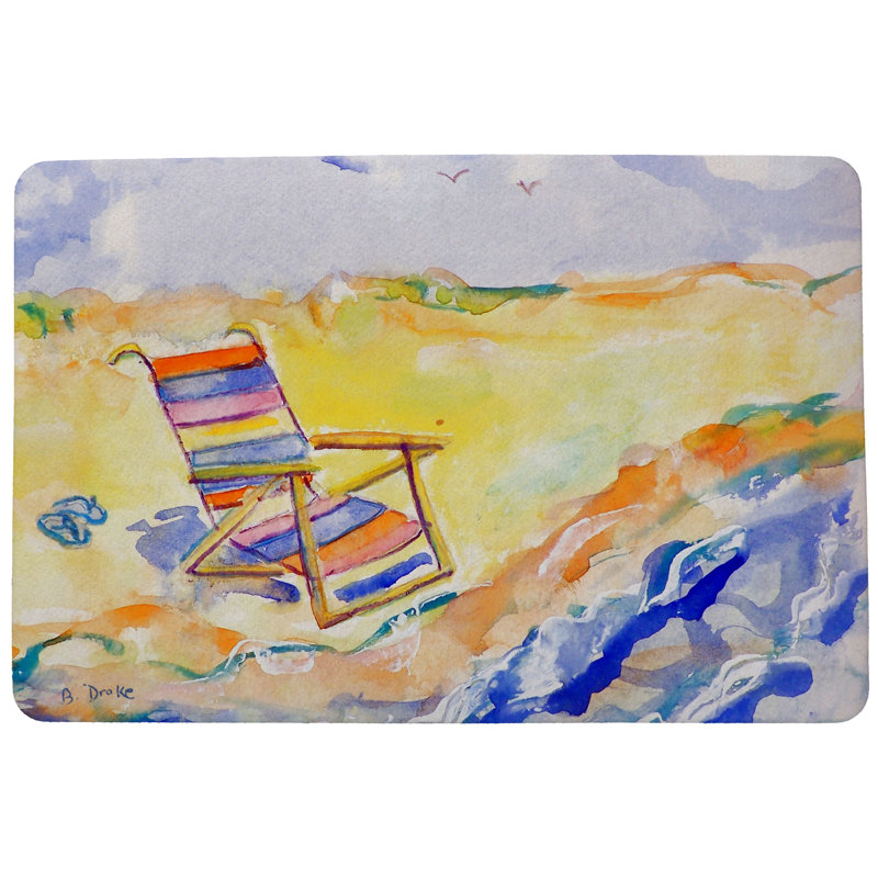 Non-Slip Doormat, Rectangle 1'6" x 2'2"