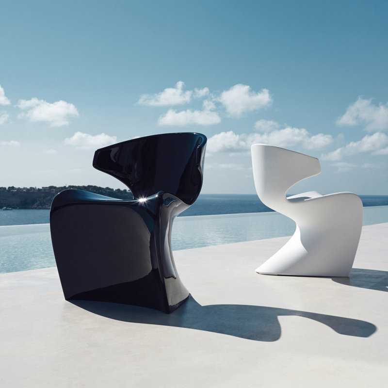 Wing Patio Dining Chair, Anthracite