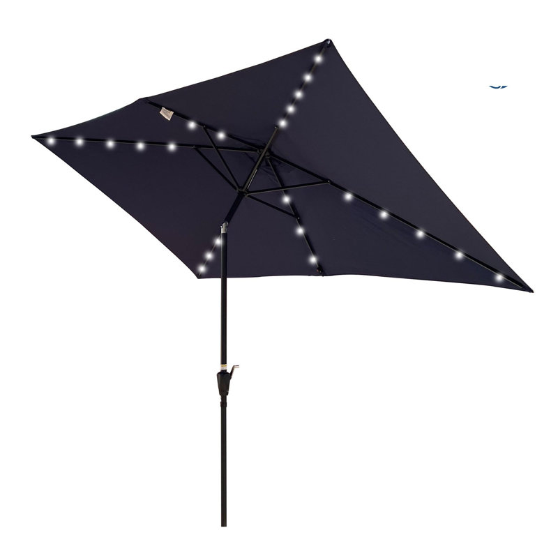 Parasol lumineux à énergie solaire à DEL, Marine