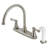 Kingston Brass American Classic Two-Handle 4-Hole 8" Centerset Kitchen Faucet with Side Sprayer-50911786