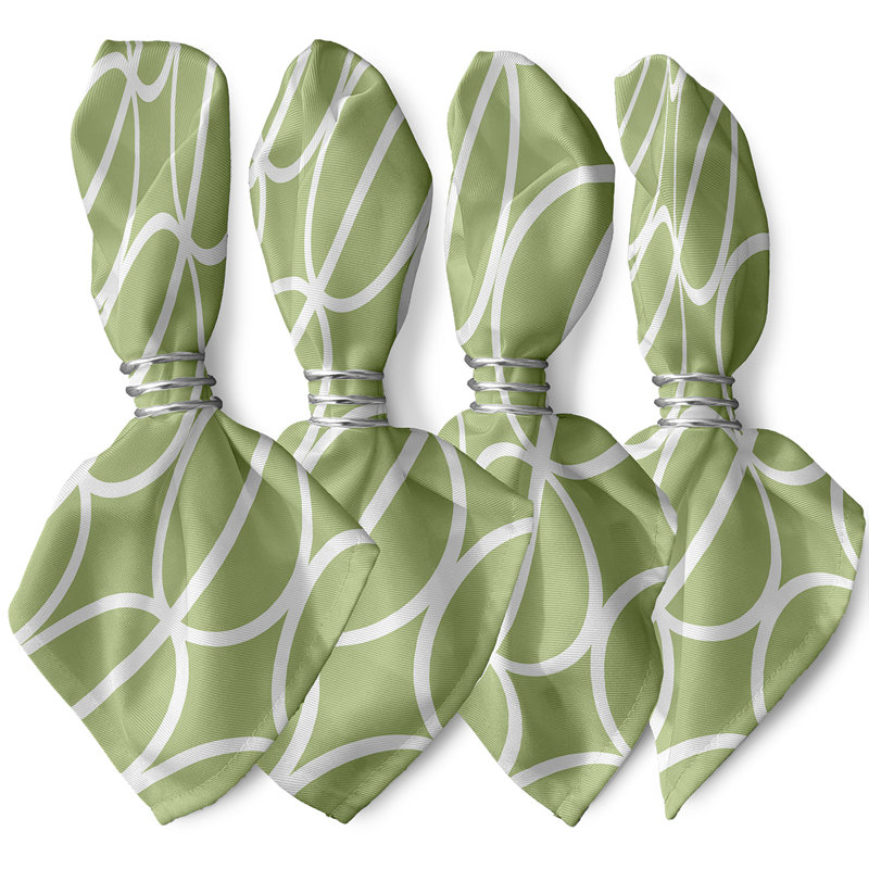 Ensemble de serviettes 4 pièces Noxon, Vert