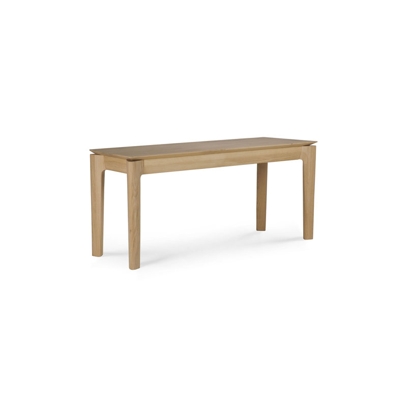Bok Solid Wood Dining Bench, 18.1" H x 50" W x 13.8" D, Natural
