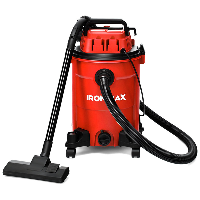 Costway Bagless Canister Vacuum, Red