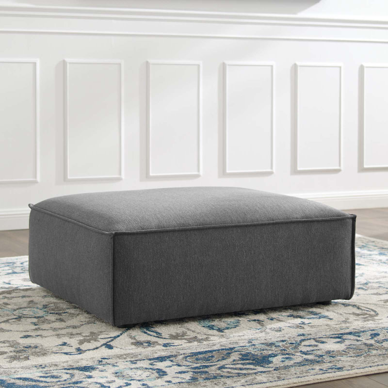 Repose-pieds Restore par Modway, Gris anthracite