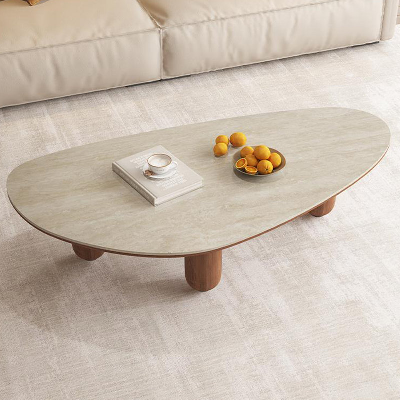 Table basse Wabi-sabi, H 15,74 po x L 51,18 po x l 27,55 po