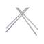 Emile Tray Top Cross Legs End Table-1205542367