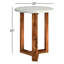 Jinxx Marble End Table-867309168