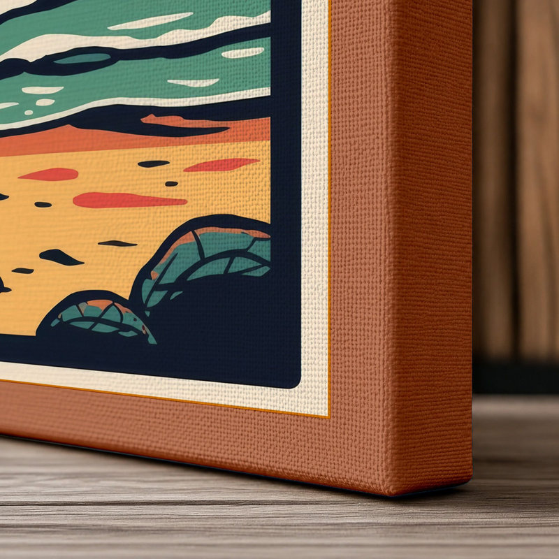 Print, 30x20 - 76.2 x 50.8 cm, Terracotta Border