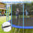 Babevy Round Backyard Trampoline with Safety Enclosure
