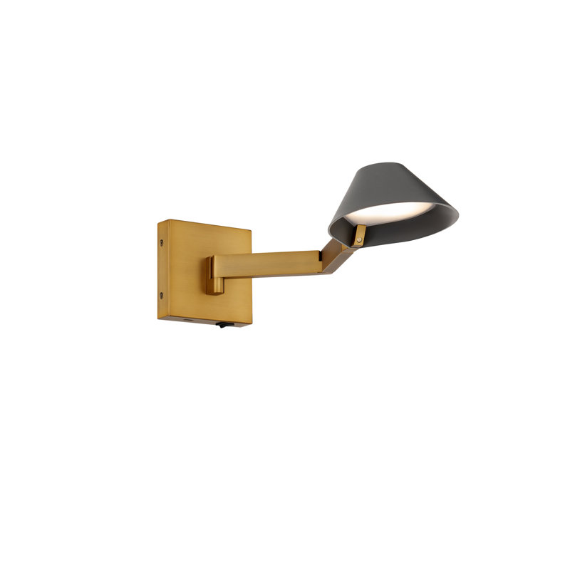Pavilion LED Swing Arm Light With Built-in USB Port, 3000K Color Temperature