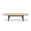 Terra Outdoor Oval Teak Coffee Table-1470371766