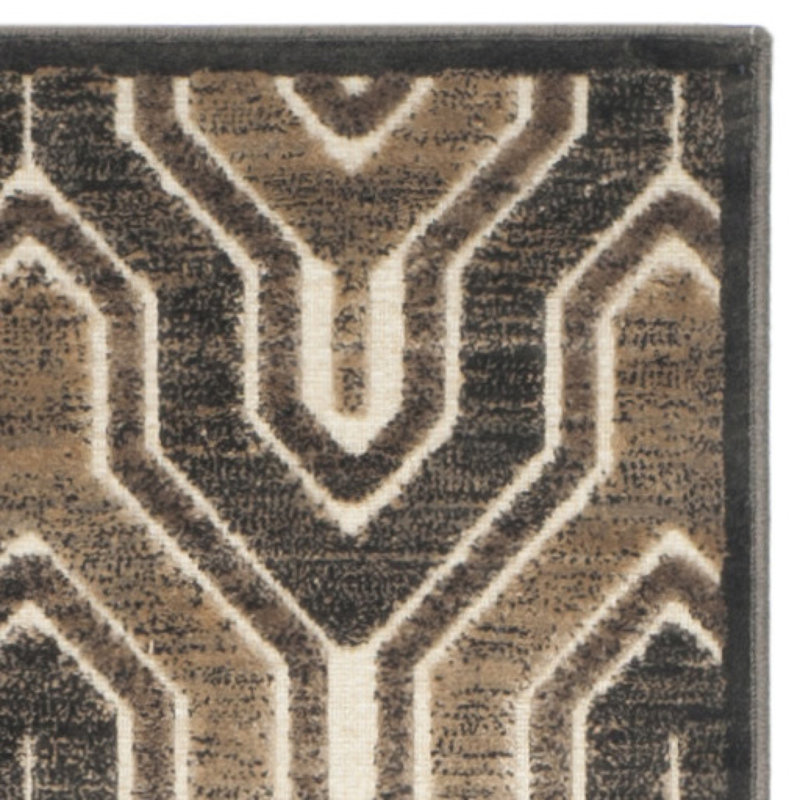 SantaAna Geometric Hand Woven Area Rug, Rectangle 160 x 229 cm