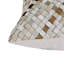 Housse de coussin transitionnel en similicuir texturé-1810624944