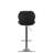 Alcibiades Swivel Upholstered Adjustable Height Counter Stool-20590519
