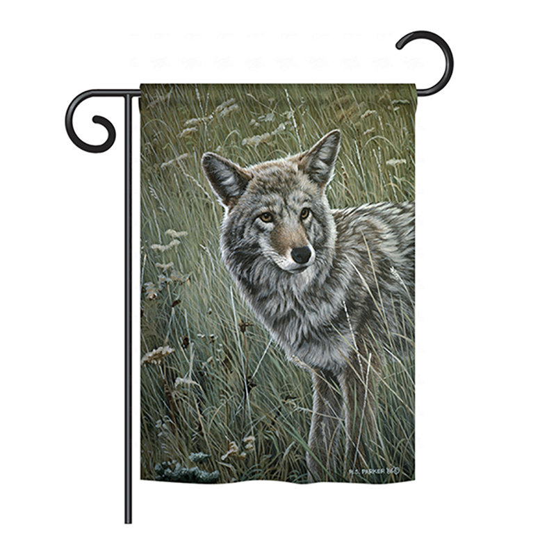 Drapeau de jardin en polyester 1,5 pi x 1,1 pi Dahmir