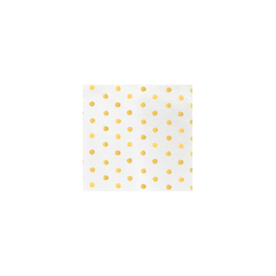 Papersoft Spunlace Polka Dots Square Napkin