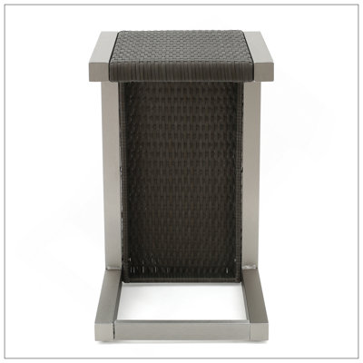 CAPE CORAL WICKER C-SHAPED TABLE