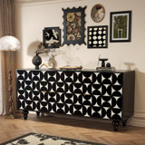Multi-Functional Simple Style Sideboard