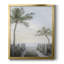 Toile encadrée de qualité supérieure Palm Walk - prête à être accrochée-889671742-889671872