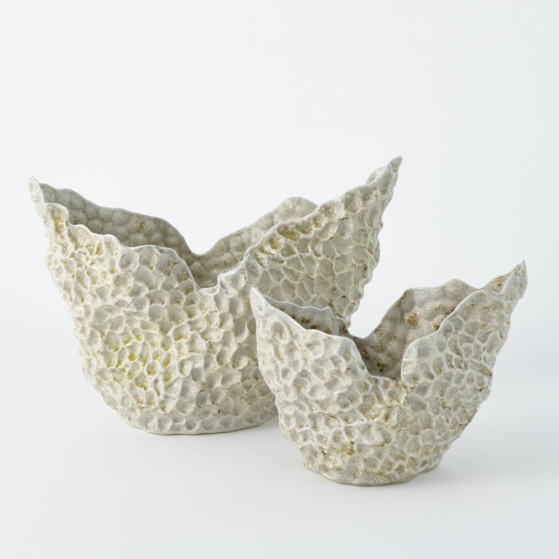 Barrier Reef Bowl, 10.25" H x 15.25" W x 6.25" D