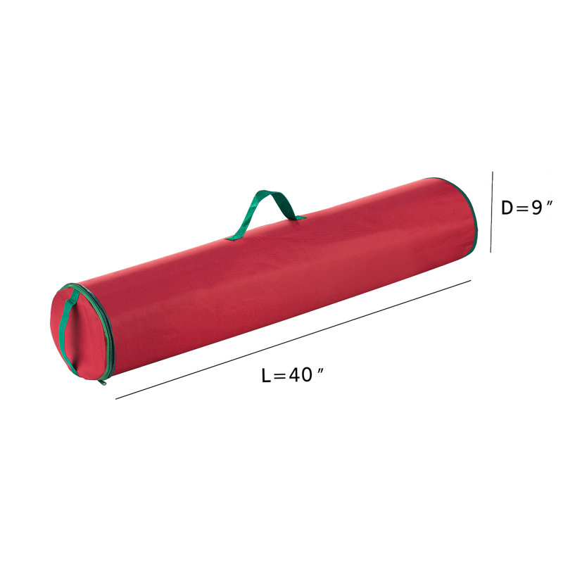 Gift Wrap Storage, Red