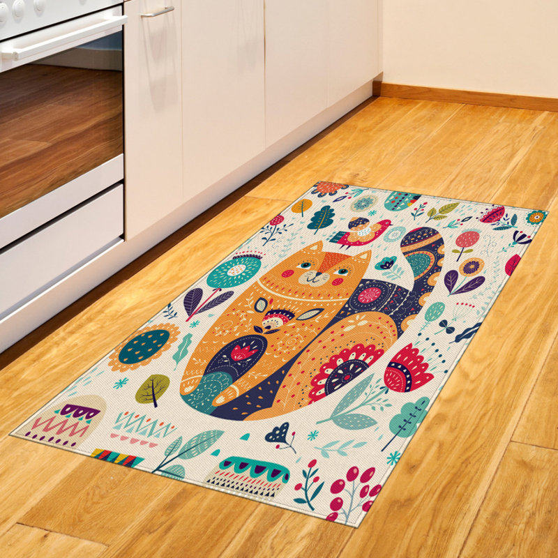 Paisley High Density Long Fiber Poly Threads Decorative Area Rug Carpet, Rectangle 2'7" x 5'