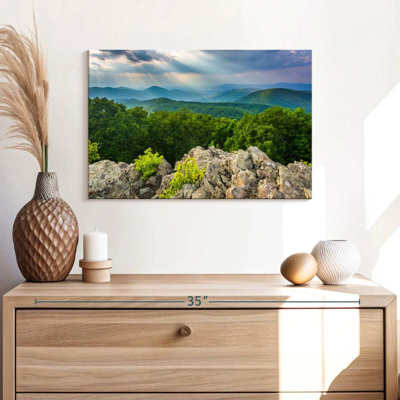 Alvord Lights Over Blue Ridge