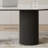 Modern Oval Writing Desk,Glossy Office Table,with Double Solid Wood Legs-695320464-677671807