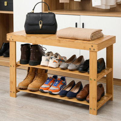 3-tier Bamboo Shoe Rack