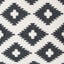 Geometric Print Indoor-Outdoor Cushion, Multicolour
