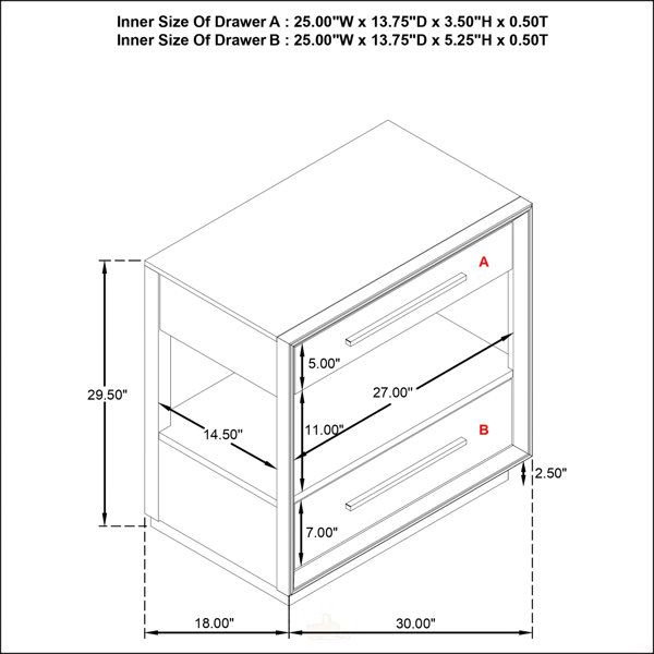Dimensions du produit