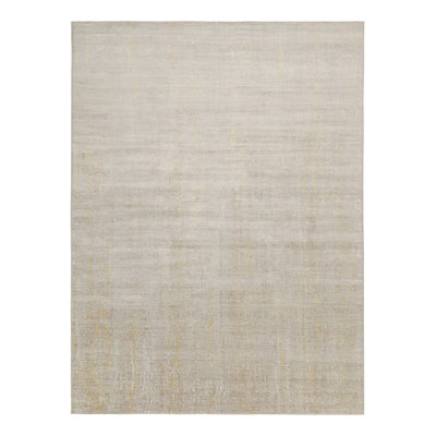 Abstract Area Rug in Gray