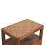 55cm W Solid Wood Bedside Table