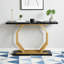 Canapé d'appoint Faux Marble Console-1901826536
