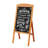 Freestanding High Pressure Laminate Magnetic Large - 6' - 8' Chalkboard-56082454