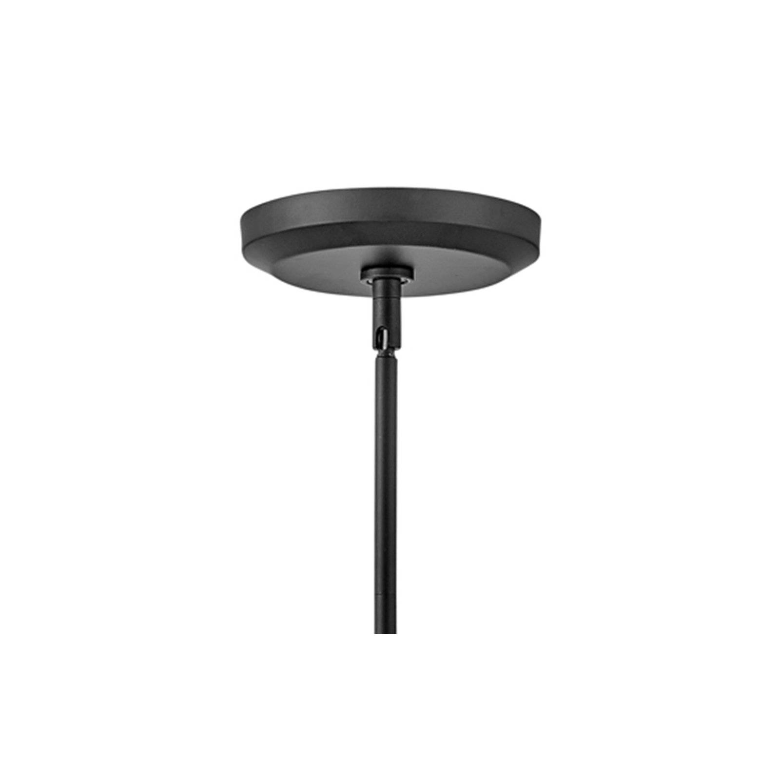 Ariza 5 - Light Metal Chandelier, Black/Brown