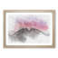 Mountain Mirror in Abstract - Picture Frame Drawing Print-55726238-55726233