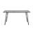 Madysin Glass Top Metal Base Dining Table