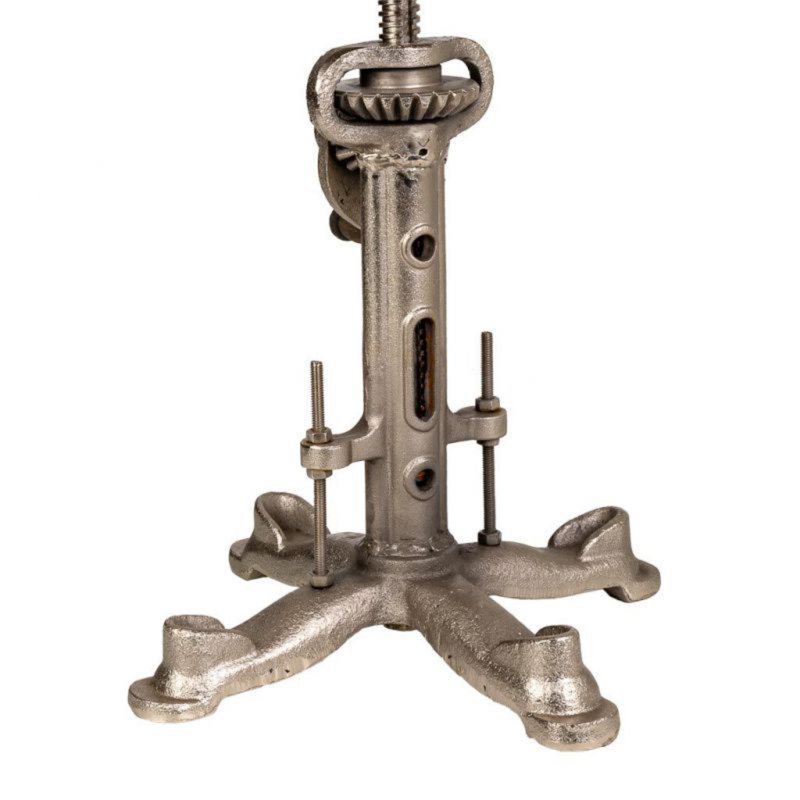 Upholstered Counter Stool with Metal Frame