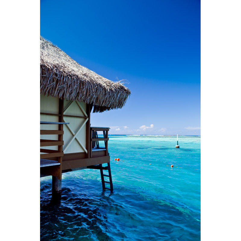 Cottage au magnifique lagon par Mlenny, H 36 po x l 24 po