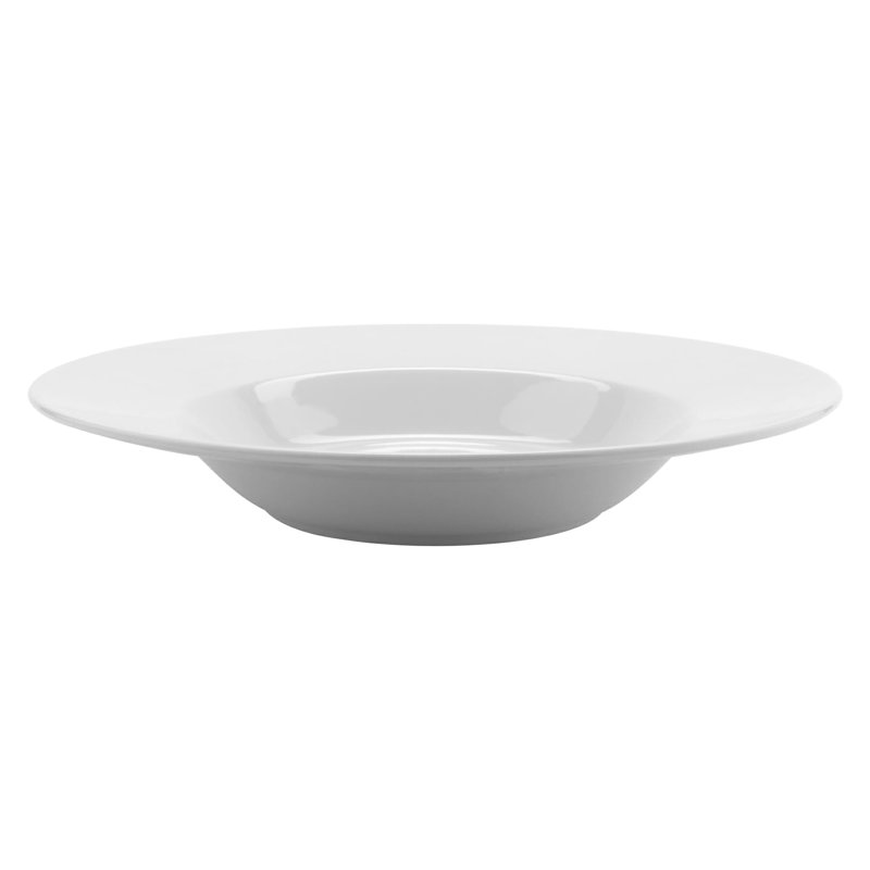 G.E.T. High-Strength Porcelain Pasta Bowl, 23 Ounce, White (Set of 1)