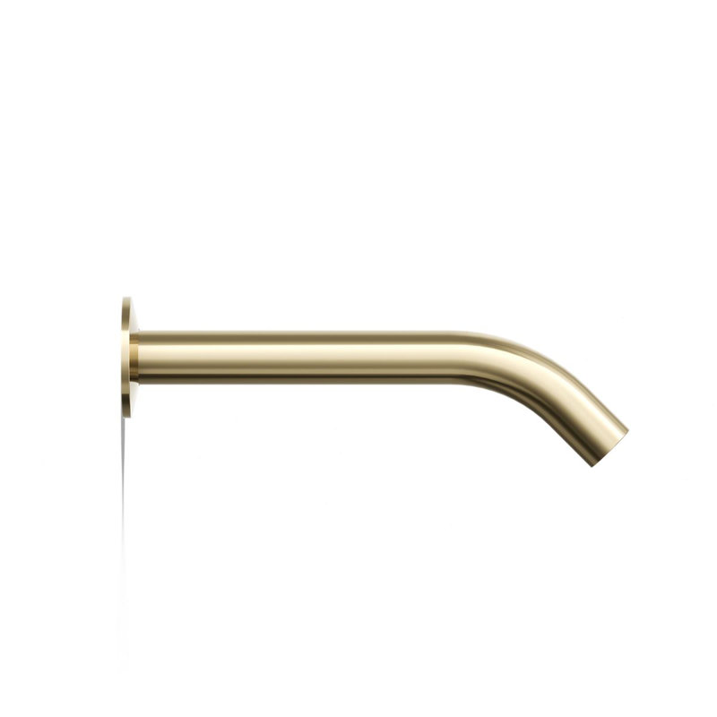 Components Wall-Mount Bath Spout, Gold